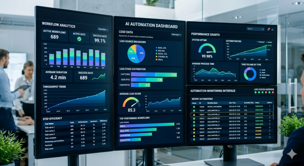 AI automation implementation process from discovery to optimisation