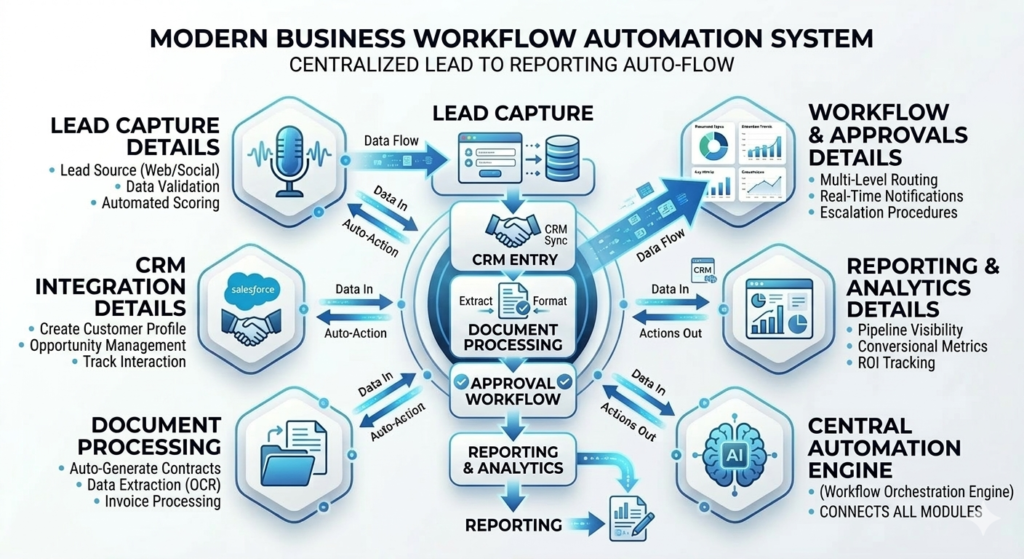 AI powered lead generation system for businesses